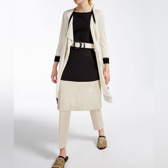 WEEKEND MAX MARA Poplin Dress Size 42/12 - Picture 5 of 11